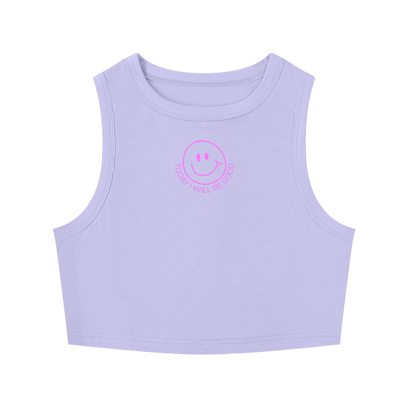 TODAY I WILL BE GOOD CROPPED TANK