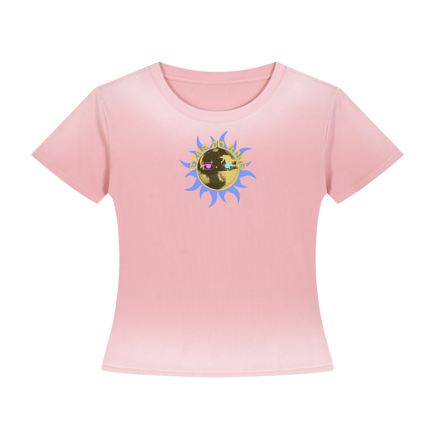 FREE TO LOVE SUNFADE TEE