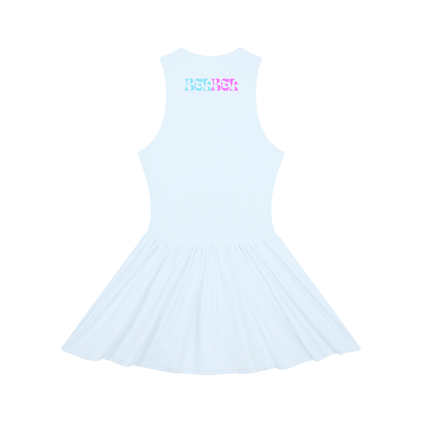 BELBEL STAPLES RUCHED ZIP DRESS