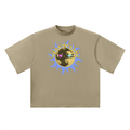 OVERSIZED FREE TO LOVE DROP SHOULDER TEE