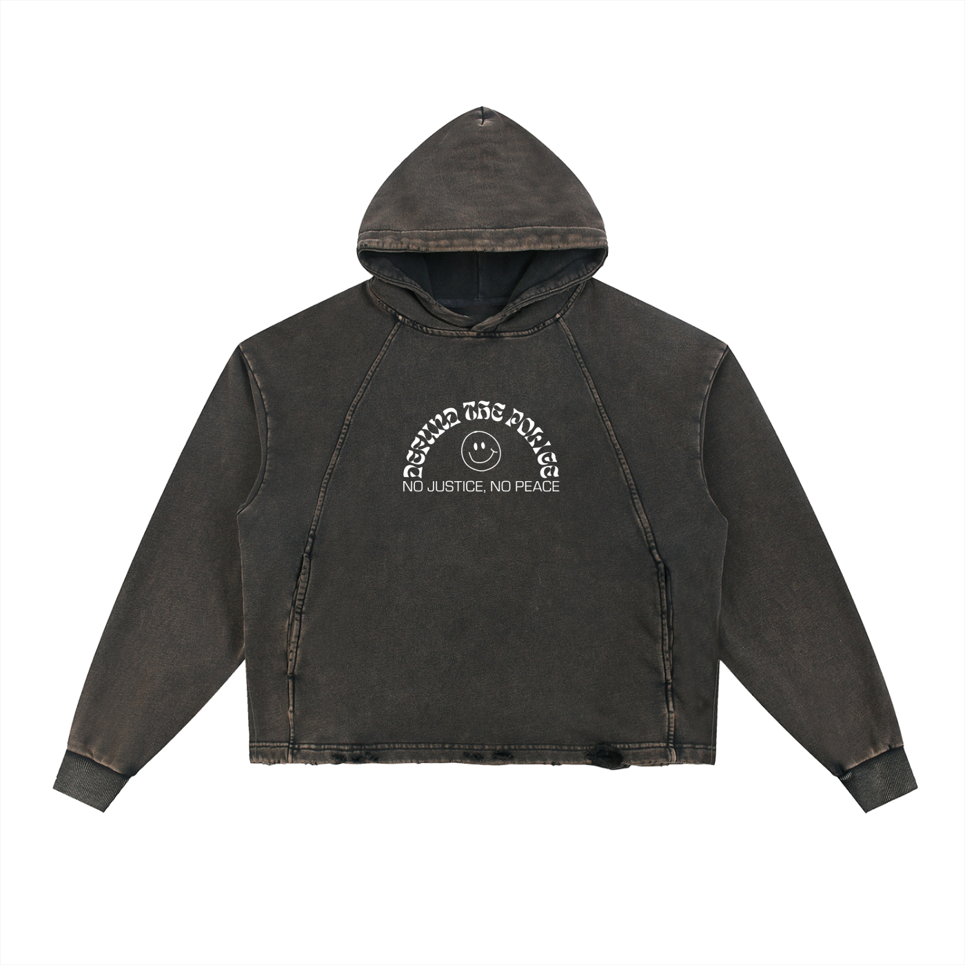 DEFUND THE POLICE VINTAGE STYLE HOODIE