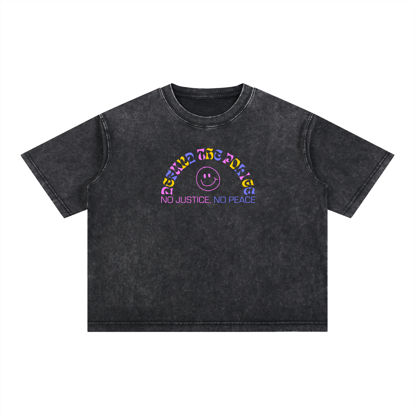 DEFUND THE POLICE BOXY TEE :)