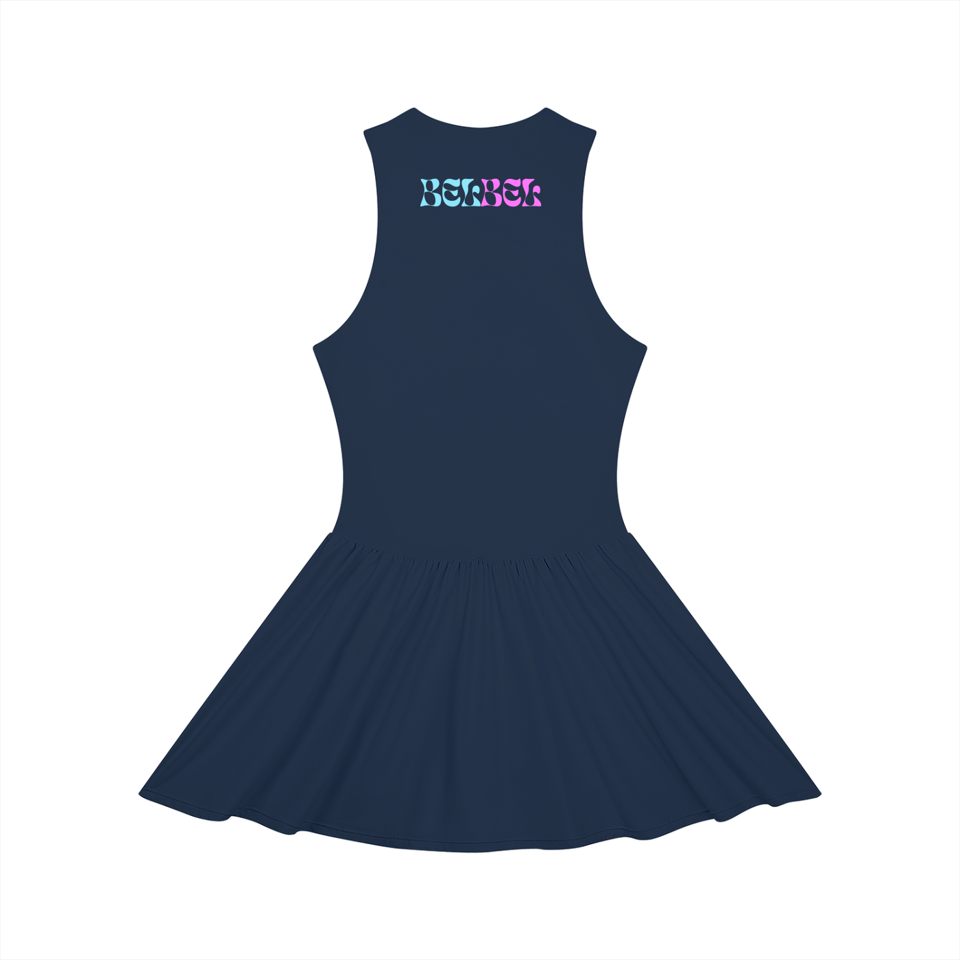 BELBEL STAPLES RUCHED ZIP DRESS