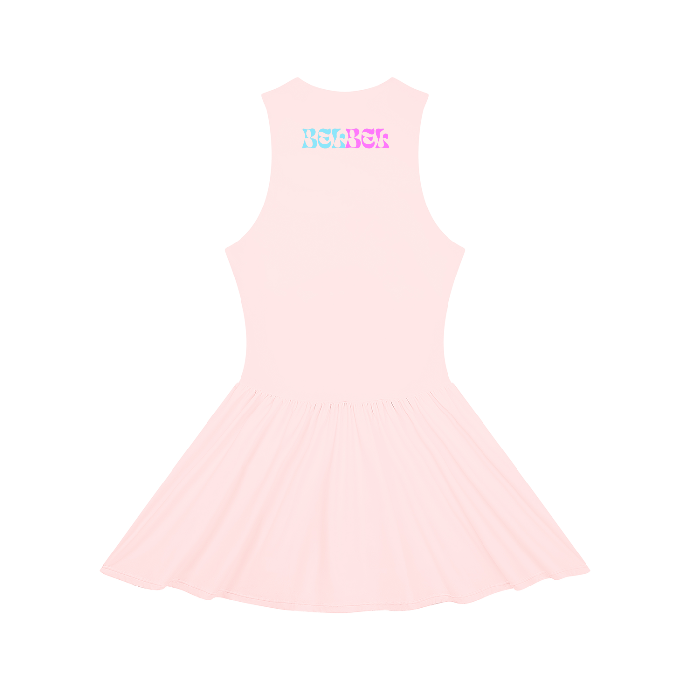 BELBEL STAPLES RUCHED ZIP DRESS