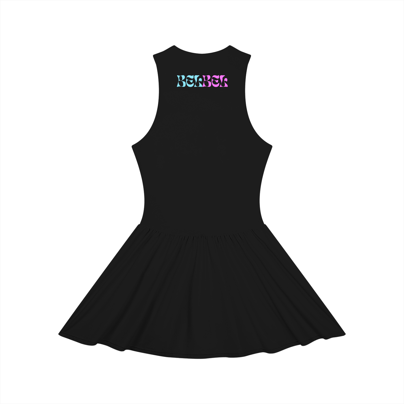 BELBEL STAPLES RUCHED ZIP DRESS