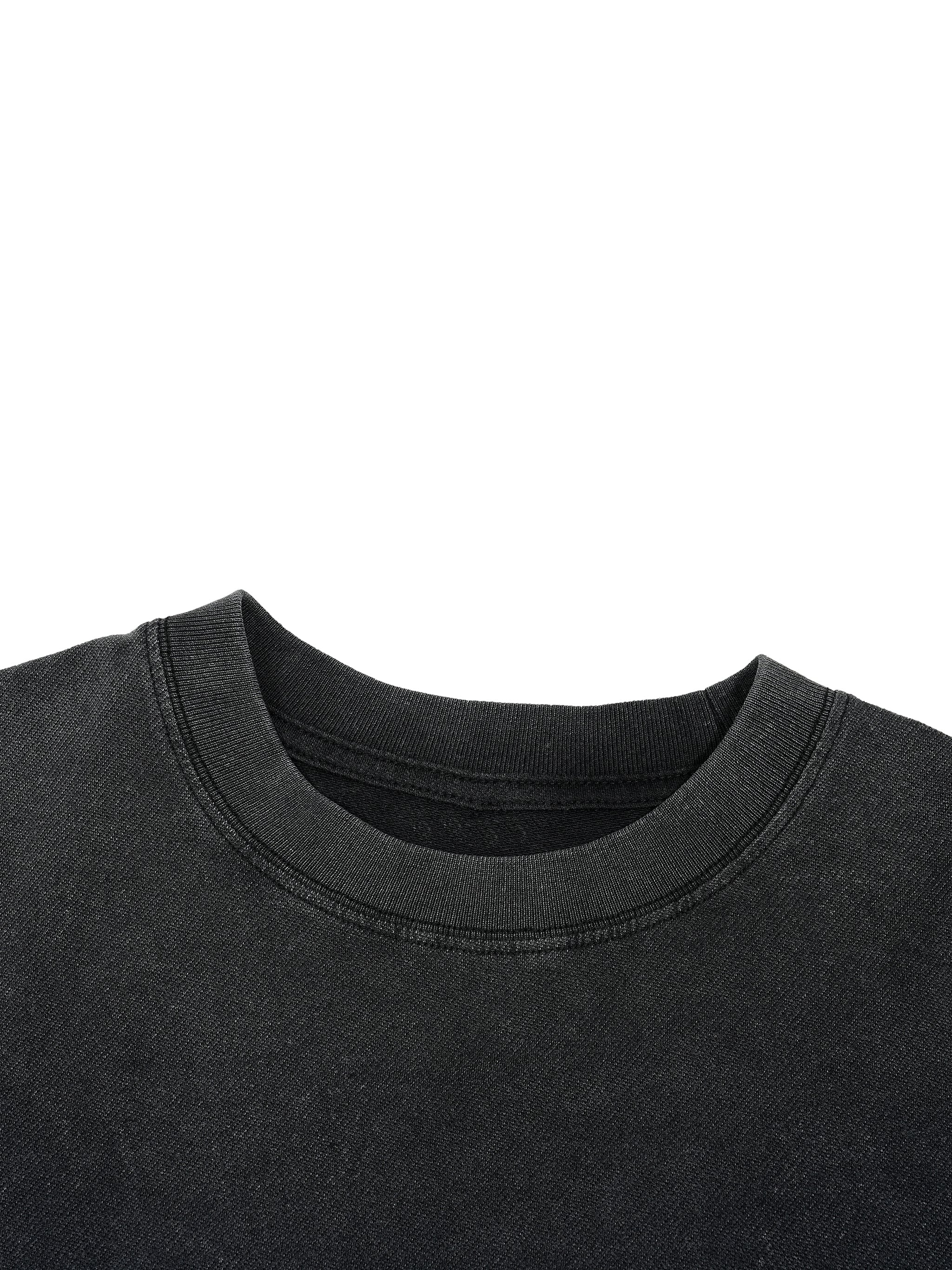 TODAY I WILL BE GOOD BOXY CROPPED TEE
