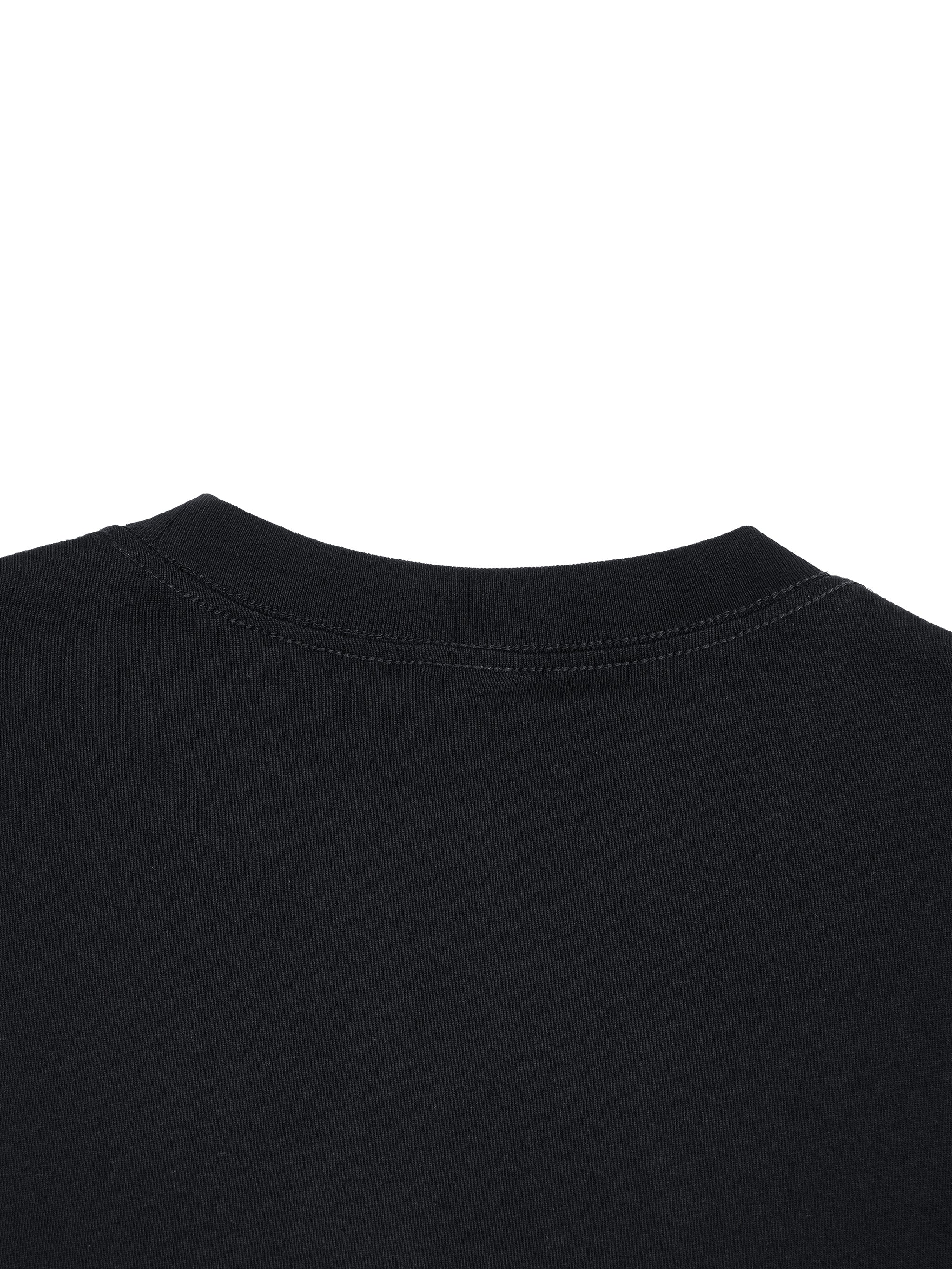 GOOD GRIEF AND ALAS BOXY DROP SHOULDER CROP TOP